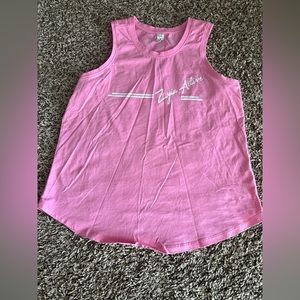 Zyia active pink tank top